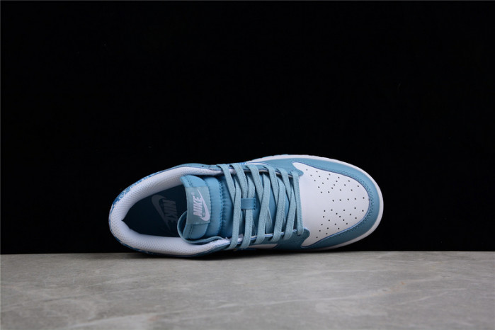 nike dunk low blue paisley dh4401-101