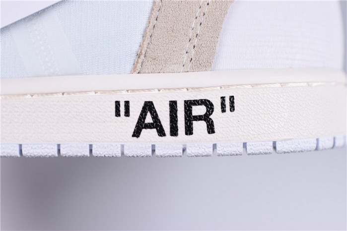 ofw air jordan 1 retro high white aq0818-100