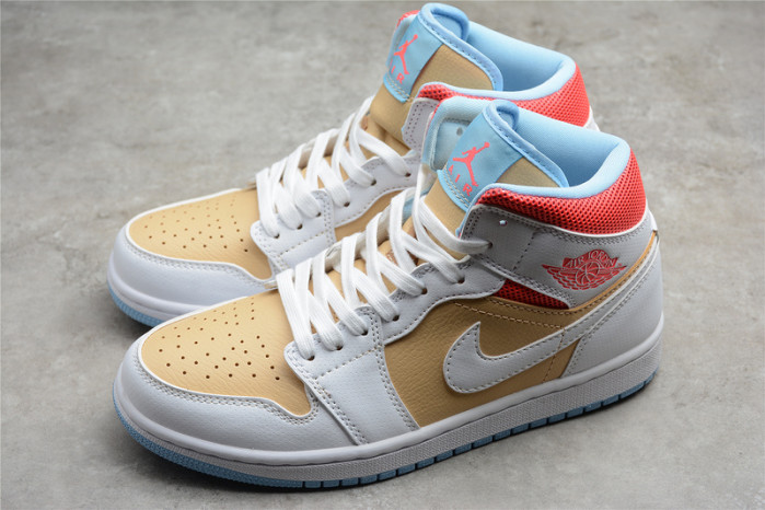 air jordan 1 mid se sesame (w) cz0774-200